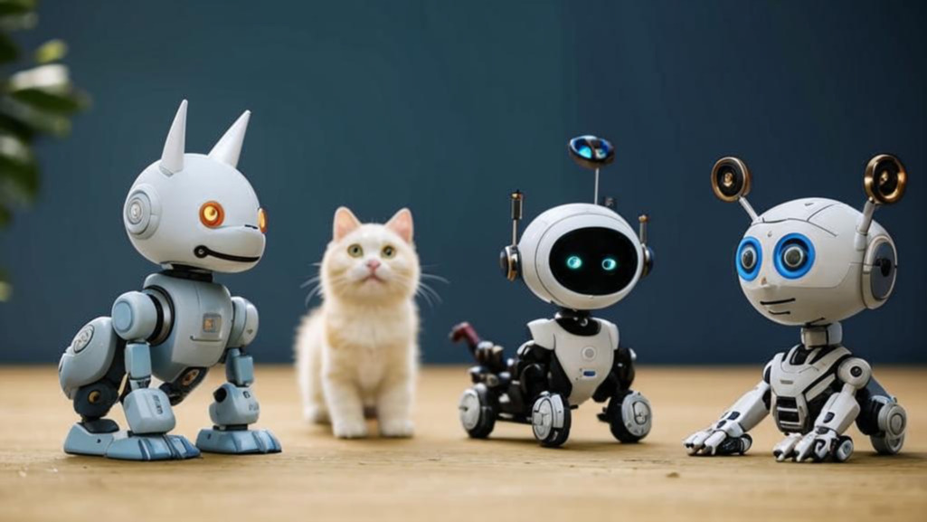 Научный эксперимент: как домашние питомцы реагируют на роботов-компаньонов